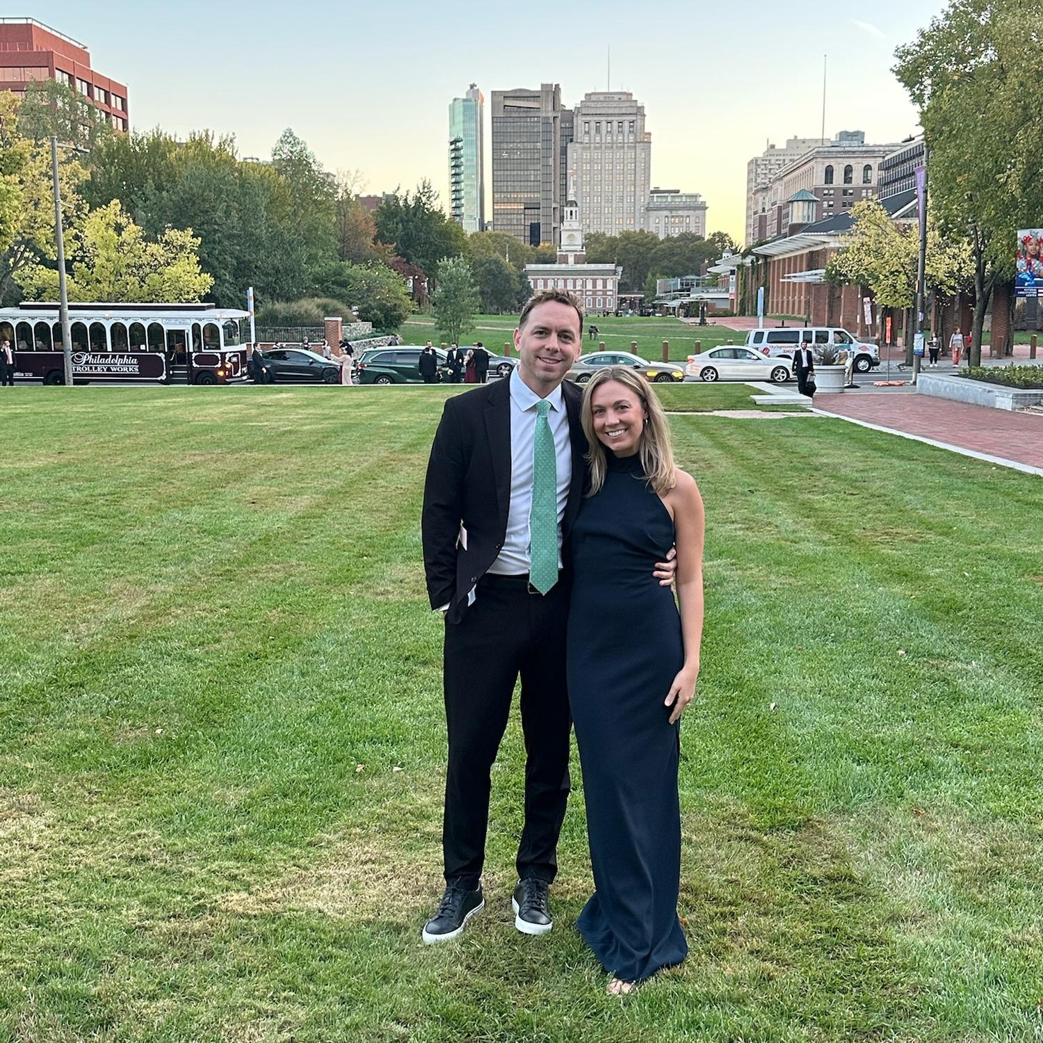 Philadelphia for our dear friends' wedding