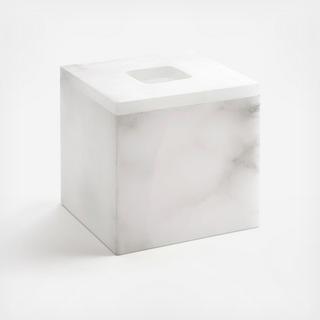 Alabaster Tissue Holder