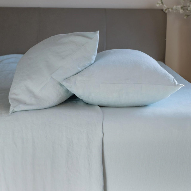 100% French Linen Sheet Set - Twin XL - Wave | BOKSER HOME