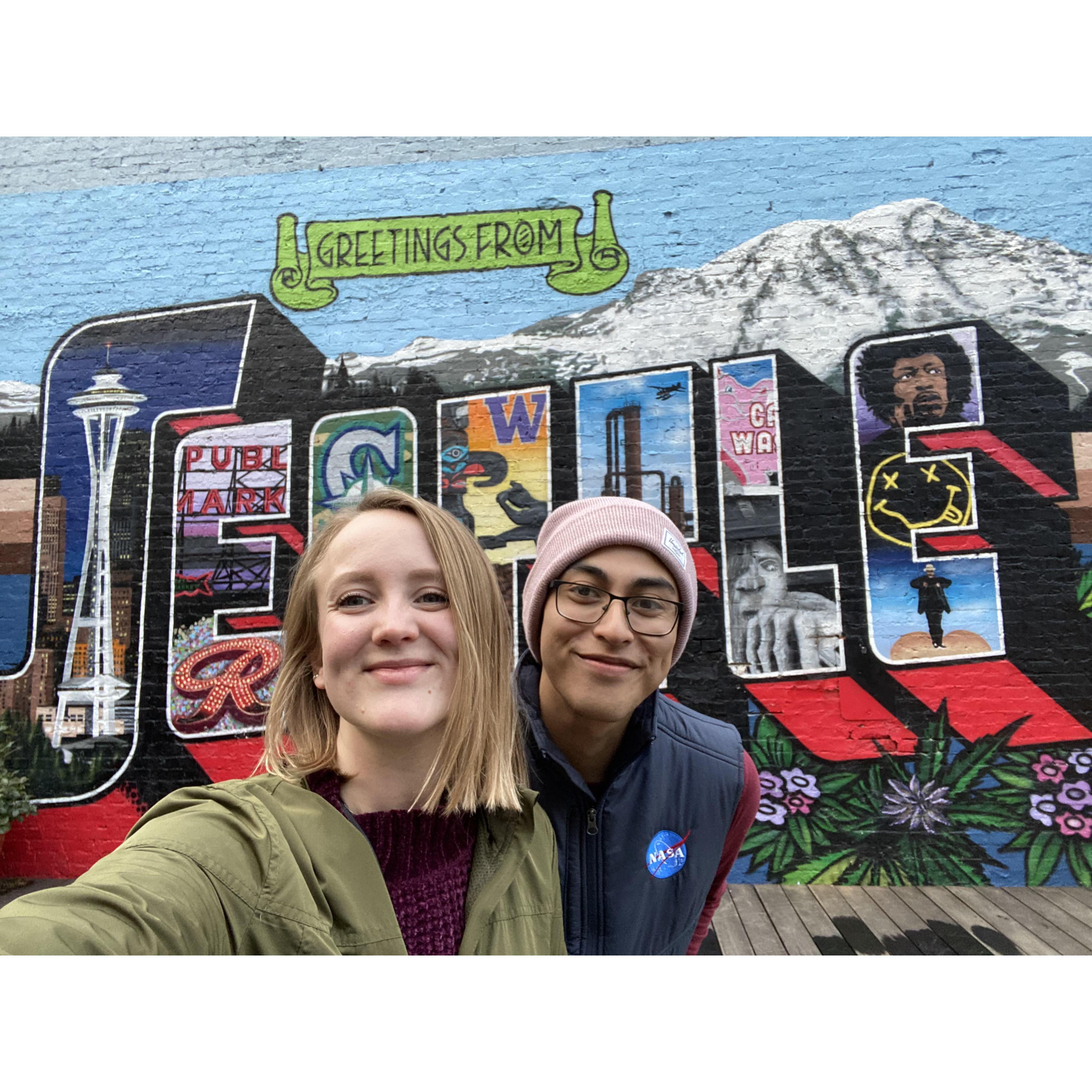 Seattle, Washington for Sami's 24th birthday