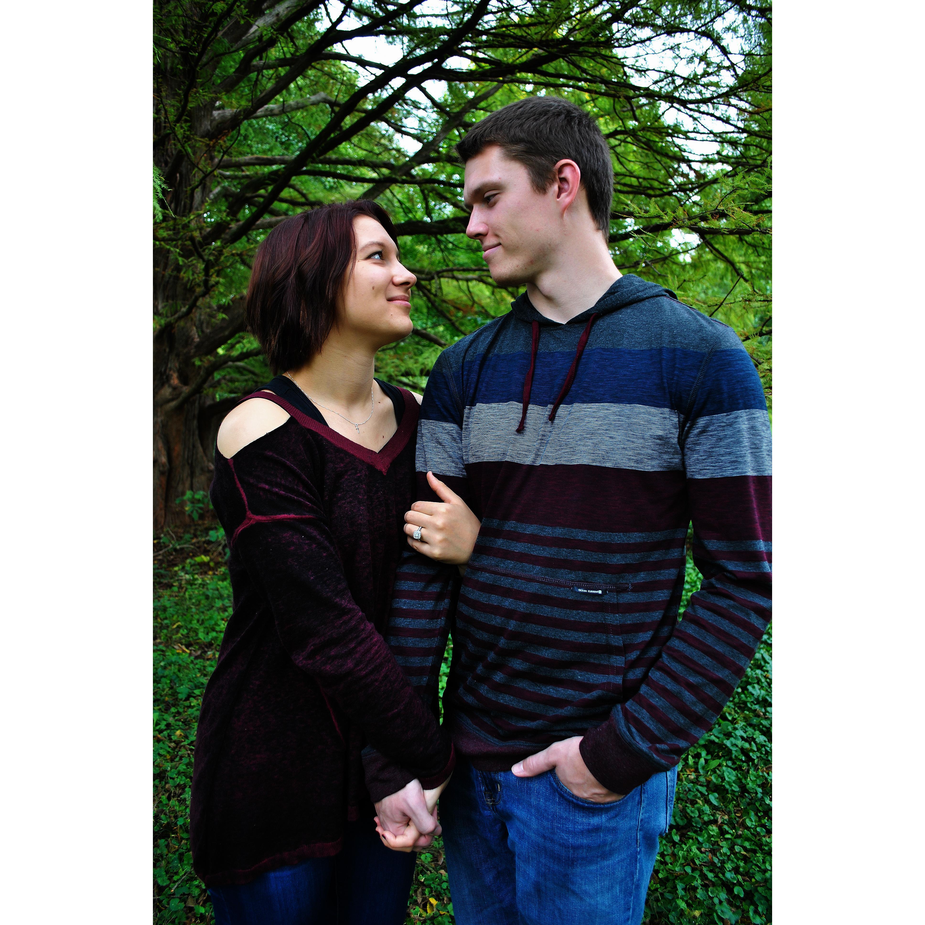 Engagement pictures, Fall 2016
