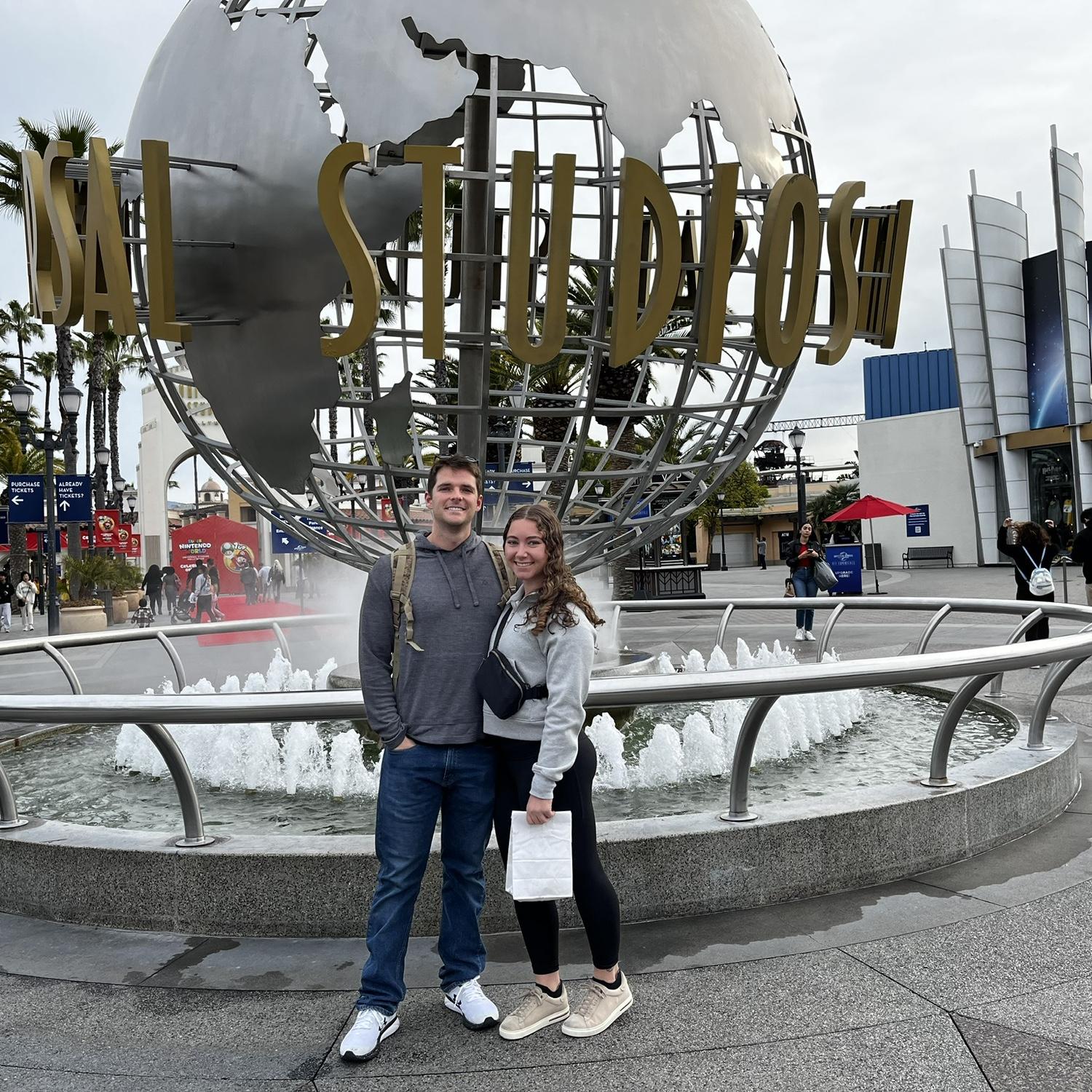 Visiting Universal Studios in California