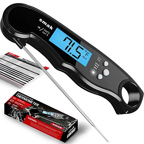 Kitchen Digital Food Thermometer Long Probe Electronic Cooking Thermometer  For Cake Soup Fry BBQ Meat With Battery -50 To 300'C