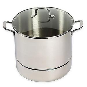 SALT™ 3-Piece 24 qt. Stainless Steel Steamer Set