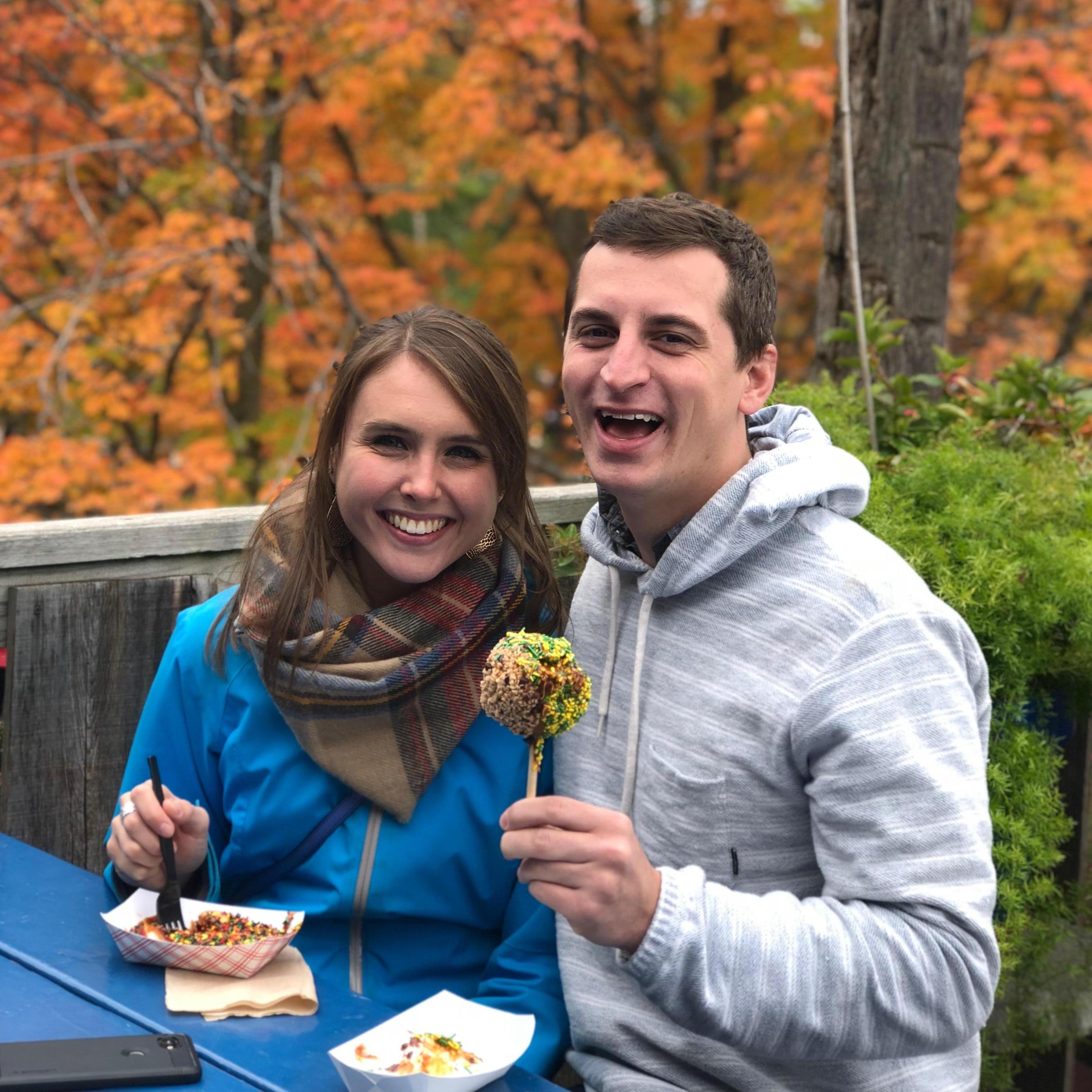 Caramel Apples at Little Farmer - an annual fall tradition!