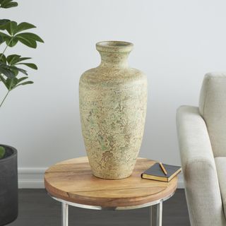Antique Style Textured Decorative Vase