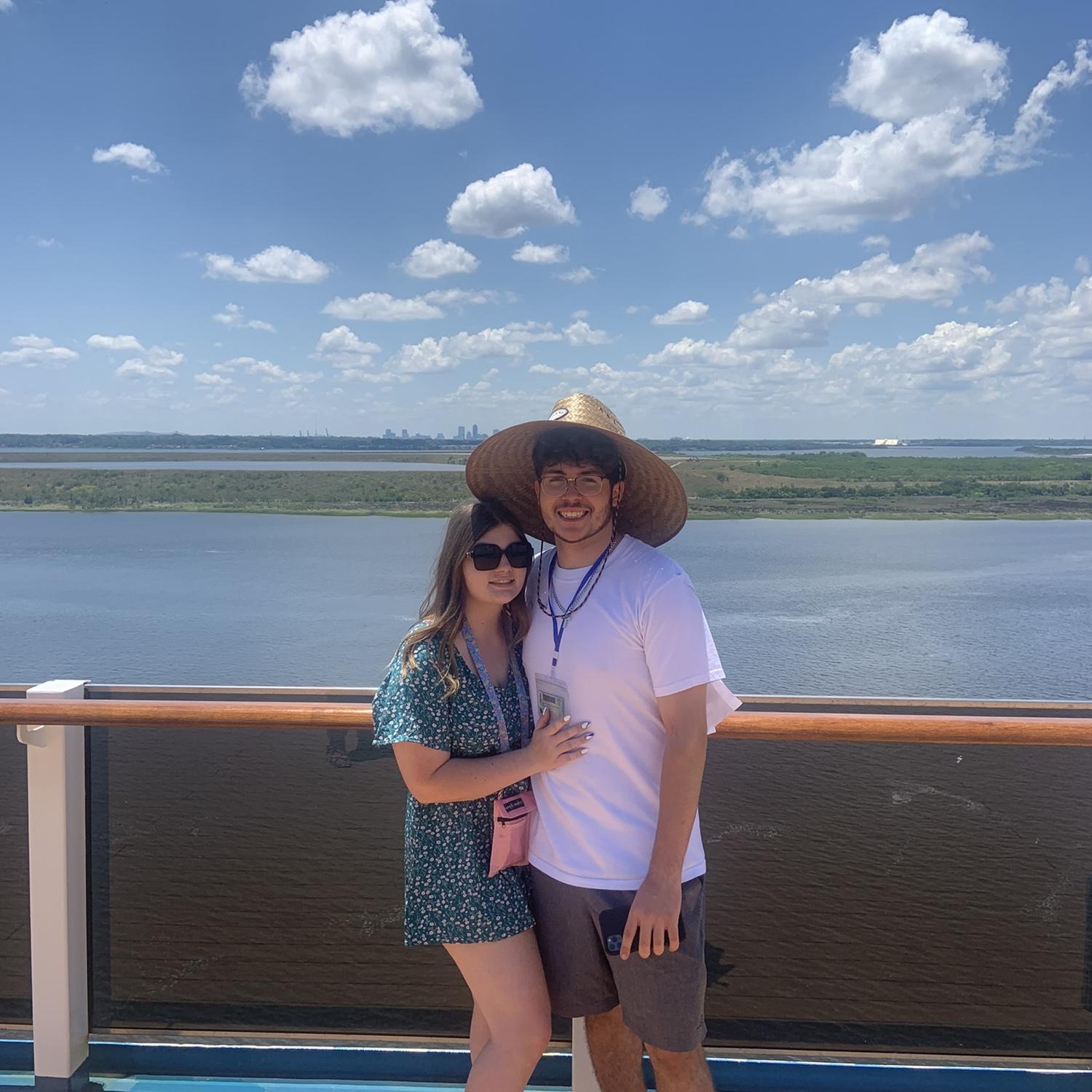 Docking in the Bahamas!