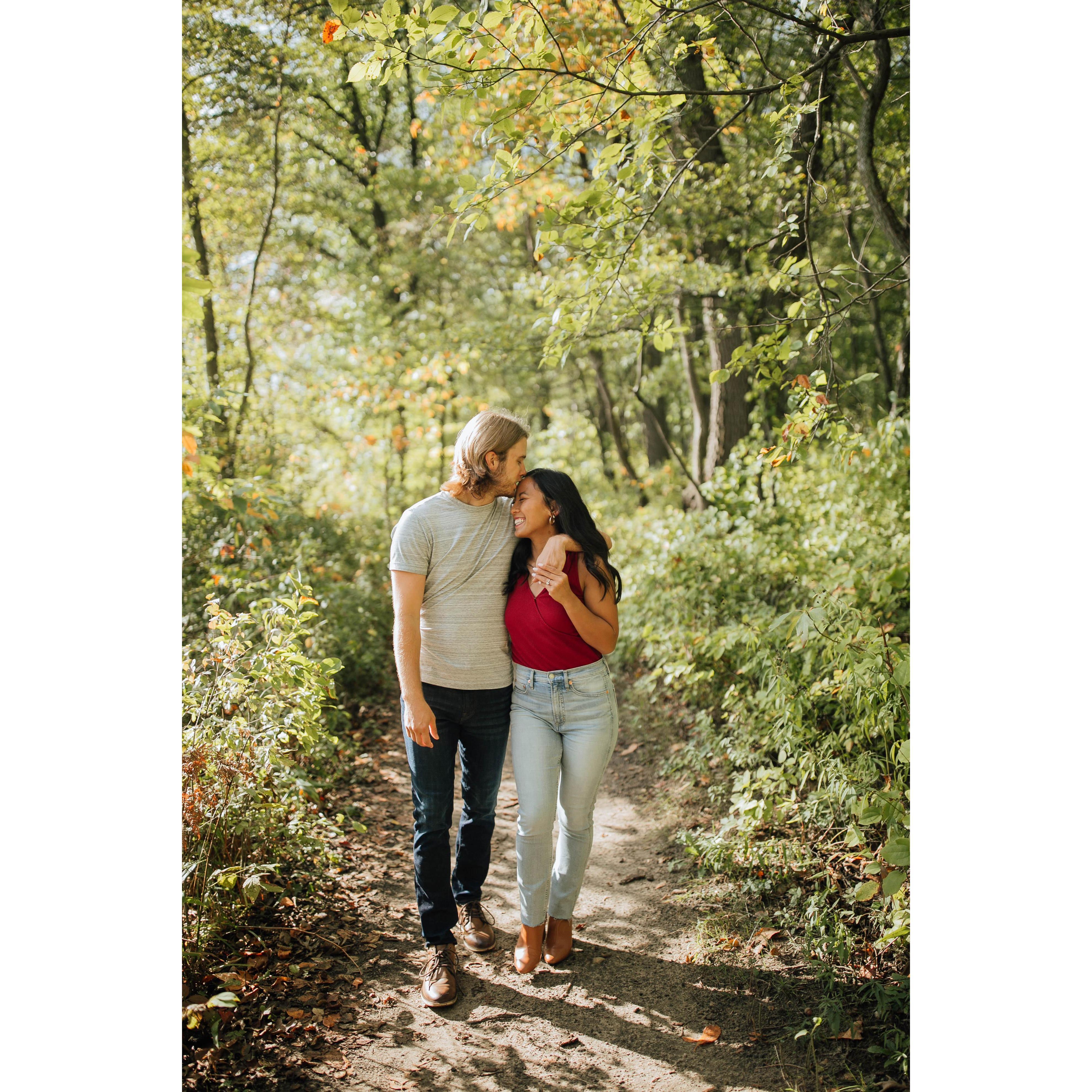 Engagement pictures at the Indiana Dunes National Park! Photos by @TaylorJ