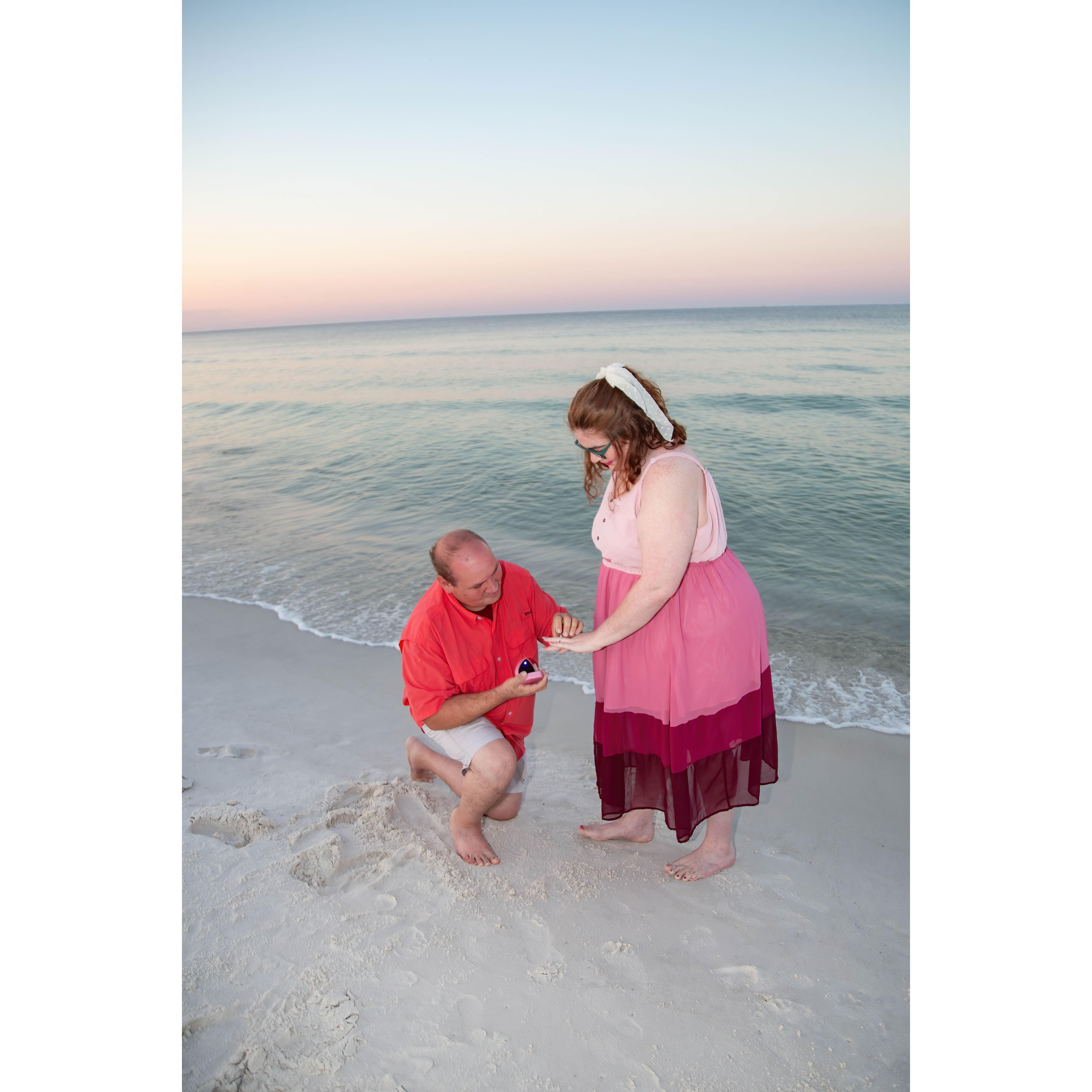 when he put ring on my finger