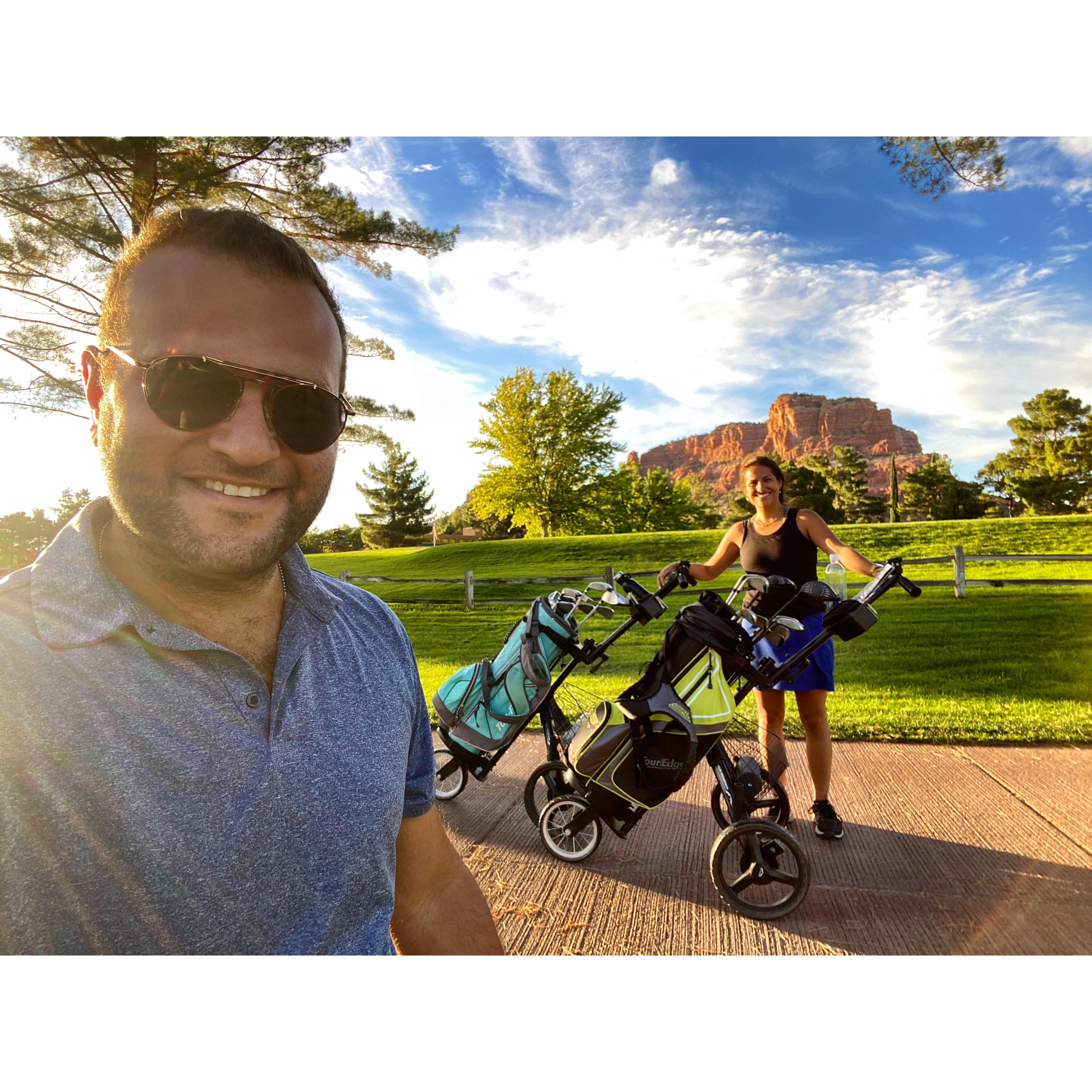 .... and, some Golf in Sedona