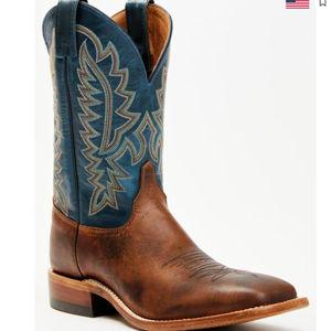 Justin Men's Poston Western Boots - Broad Square Toe