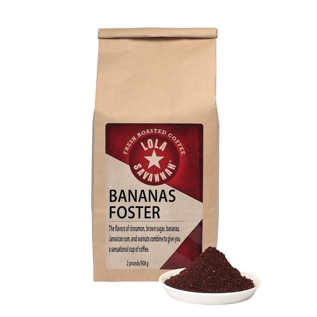 Lola Savannah Bananas Foster Ground Caffeinated Coffee - 32oz