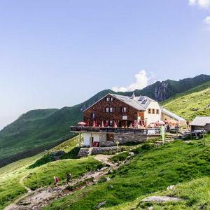 Night at a Mountain Refugio in the Austrian Alps