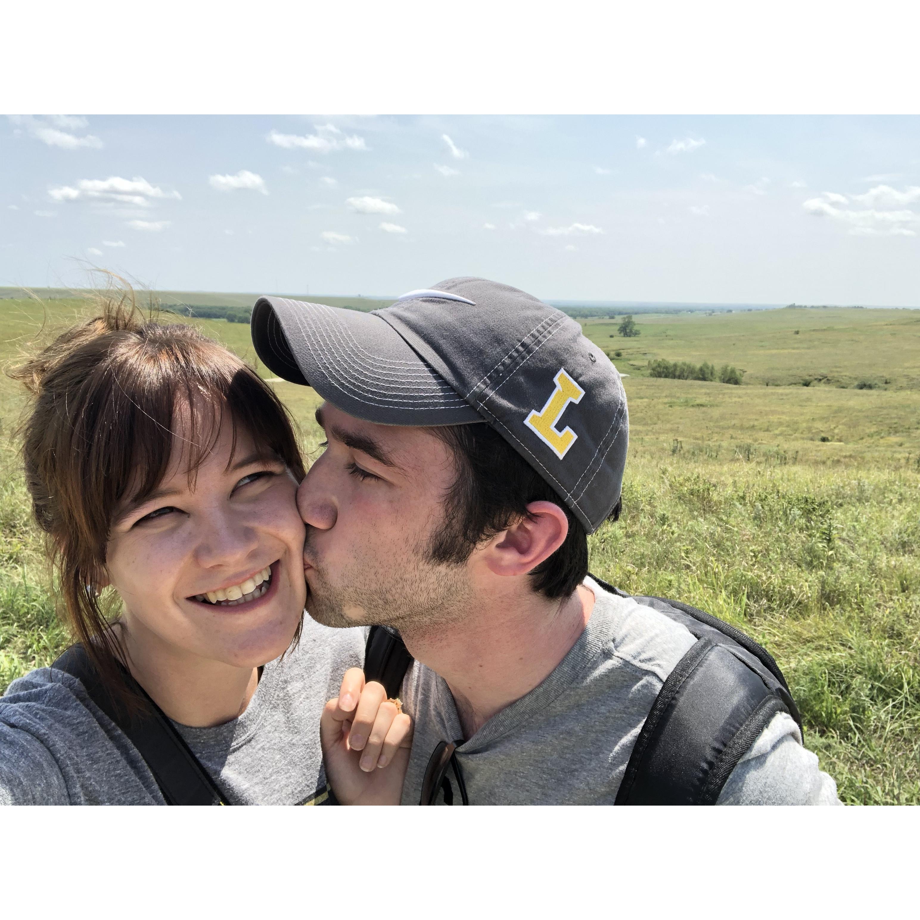 Exploring our new town!
