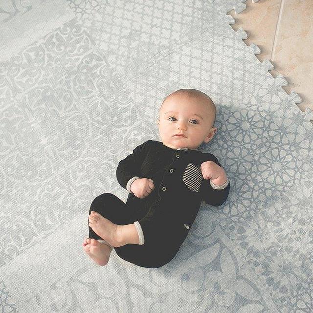 Little Nomad Roam Free 4x6 Play Mat | Feather