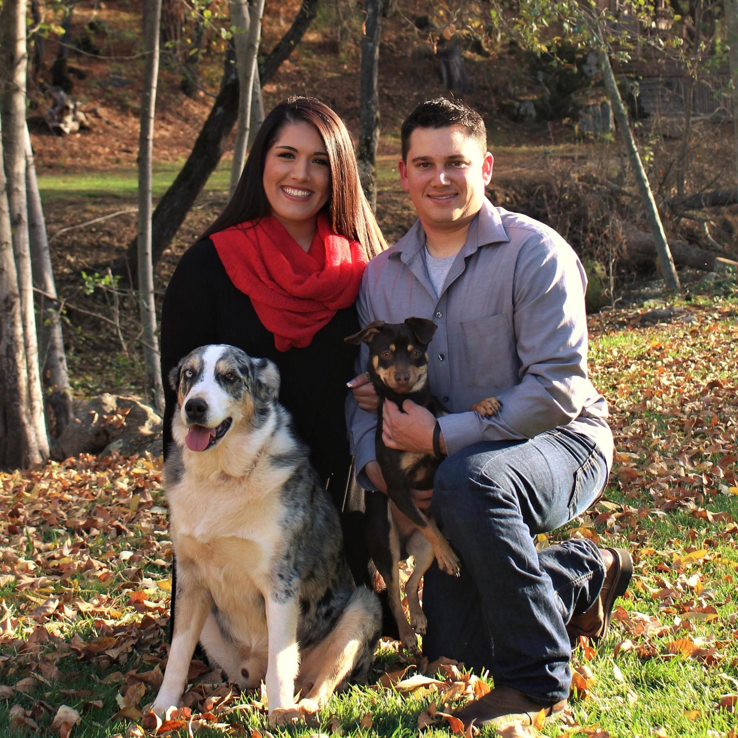 Joey, Brooke, Blue, and Murphy