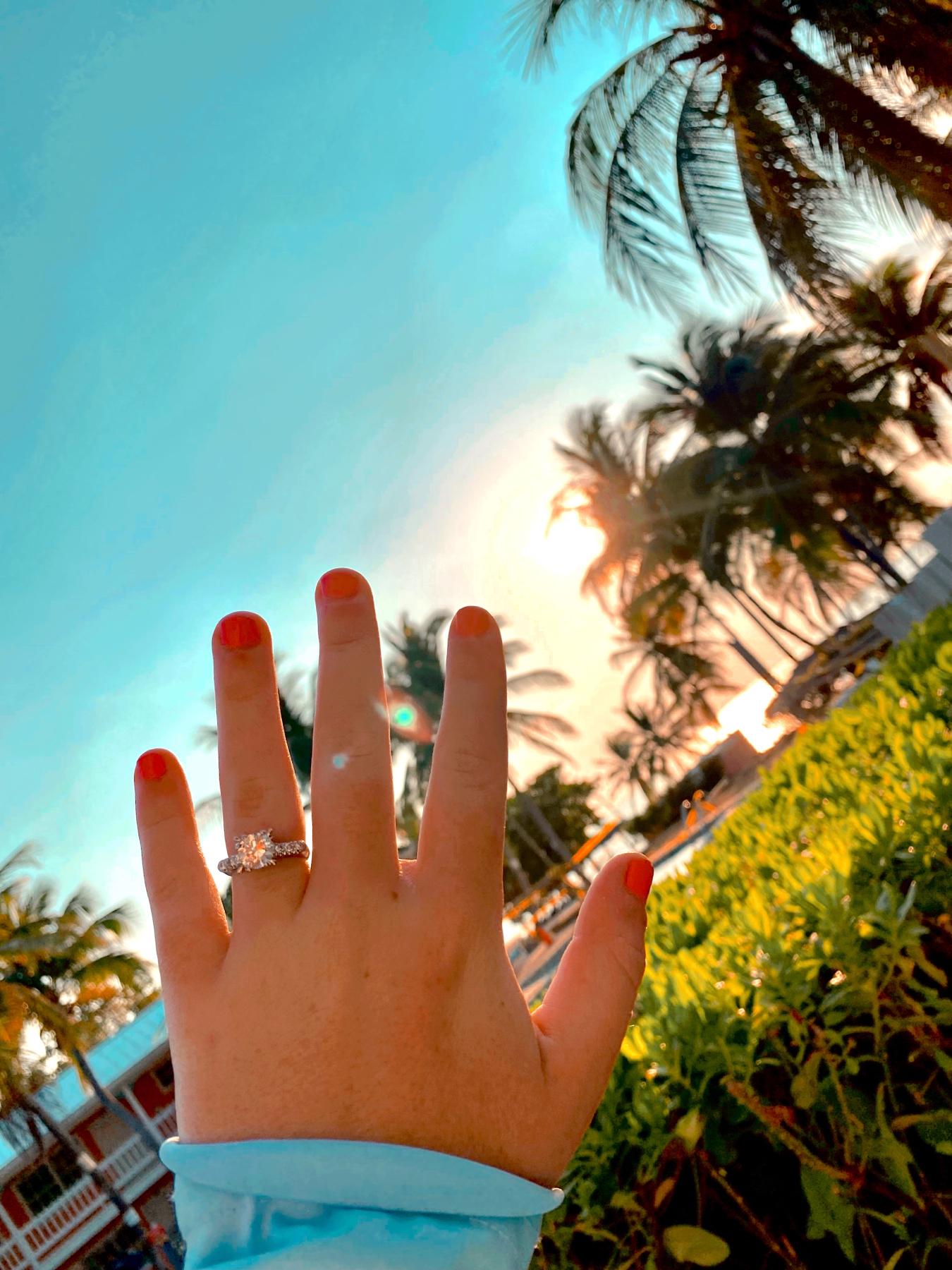 The Ring in Beautiful Cayman Sunrises!