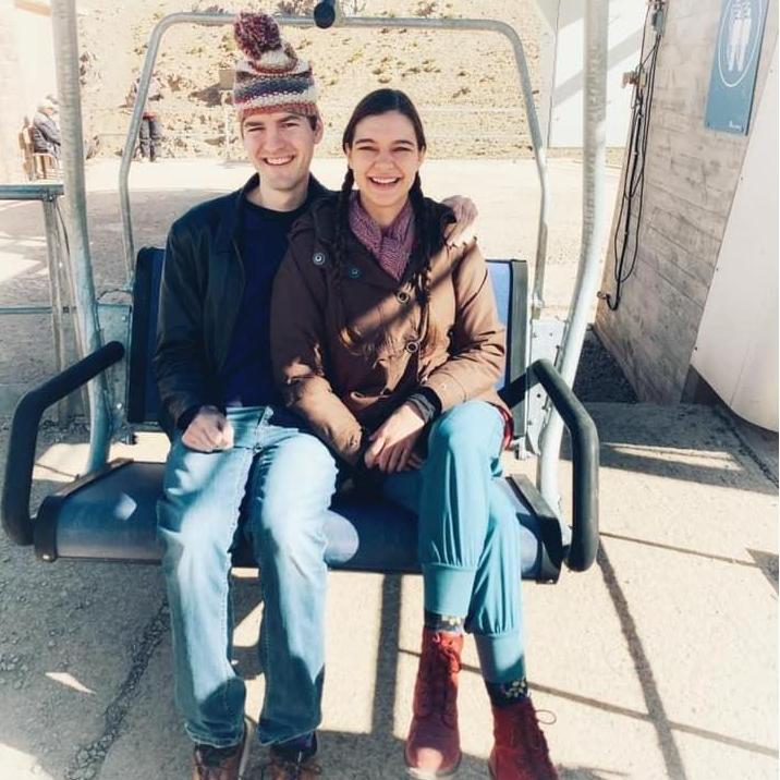 Skiing in Africa. Morocco, 2020, before the pandemic.