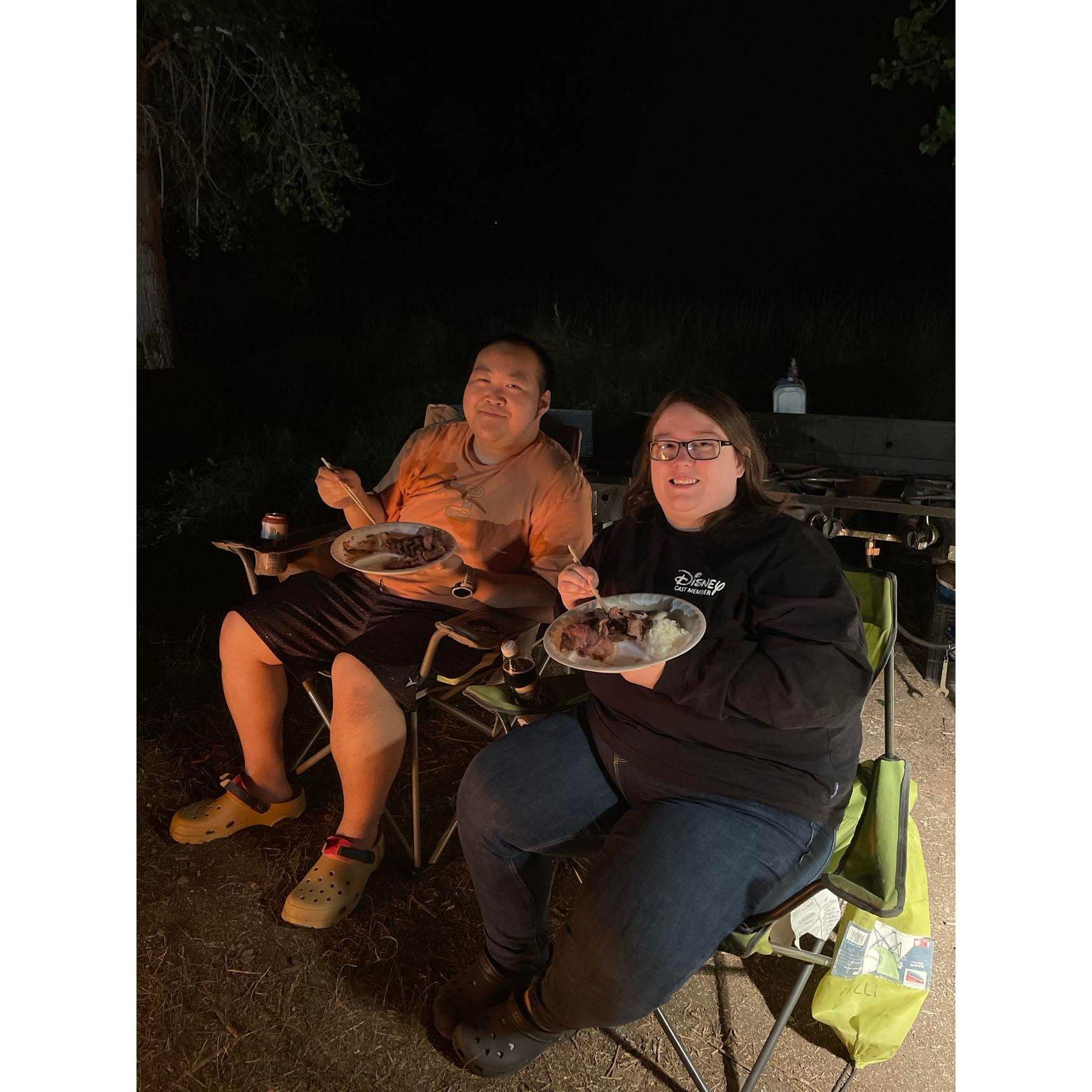 Our first camping trip!