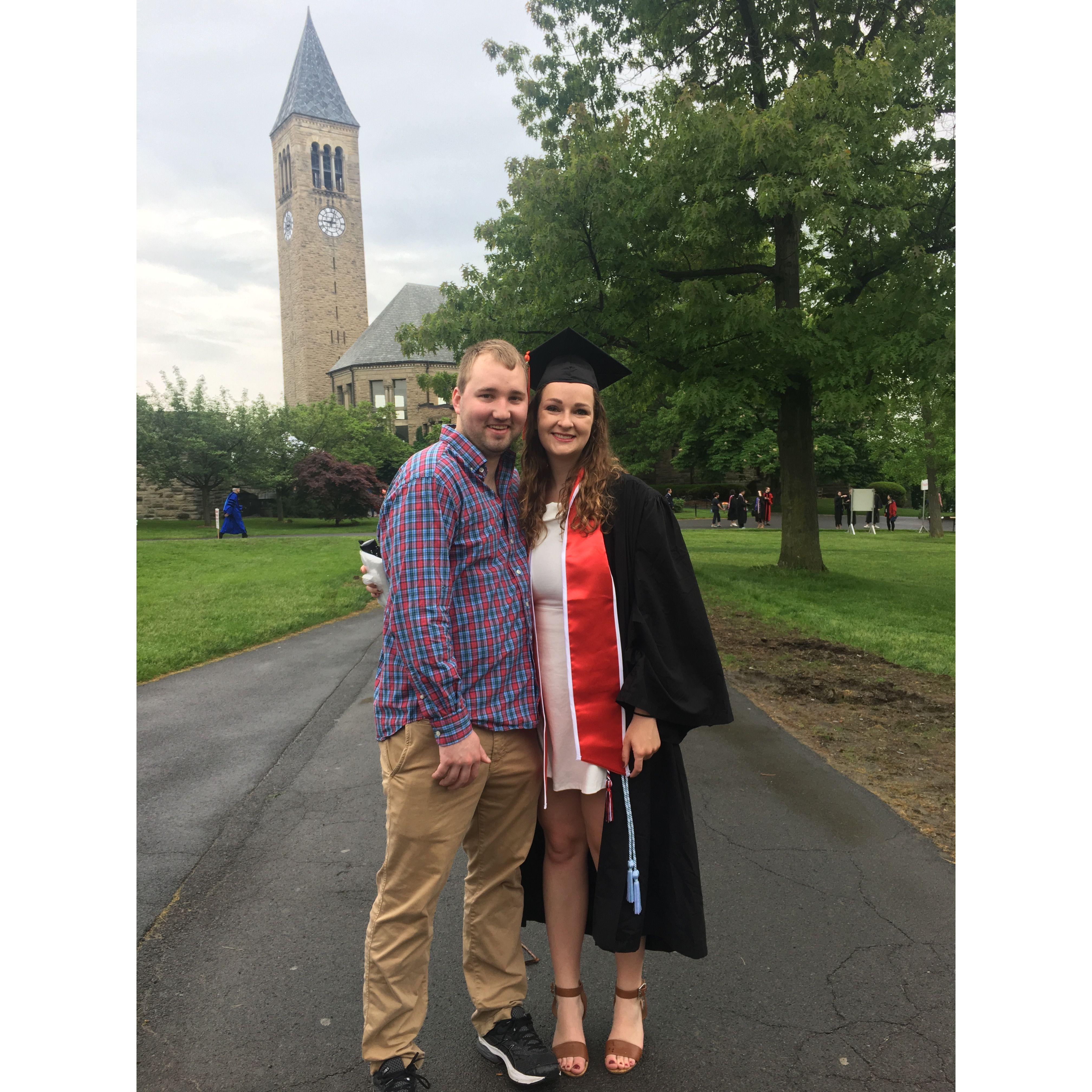 Claire's graduation in 2018