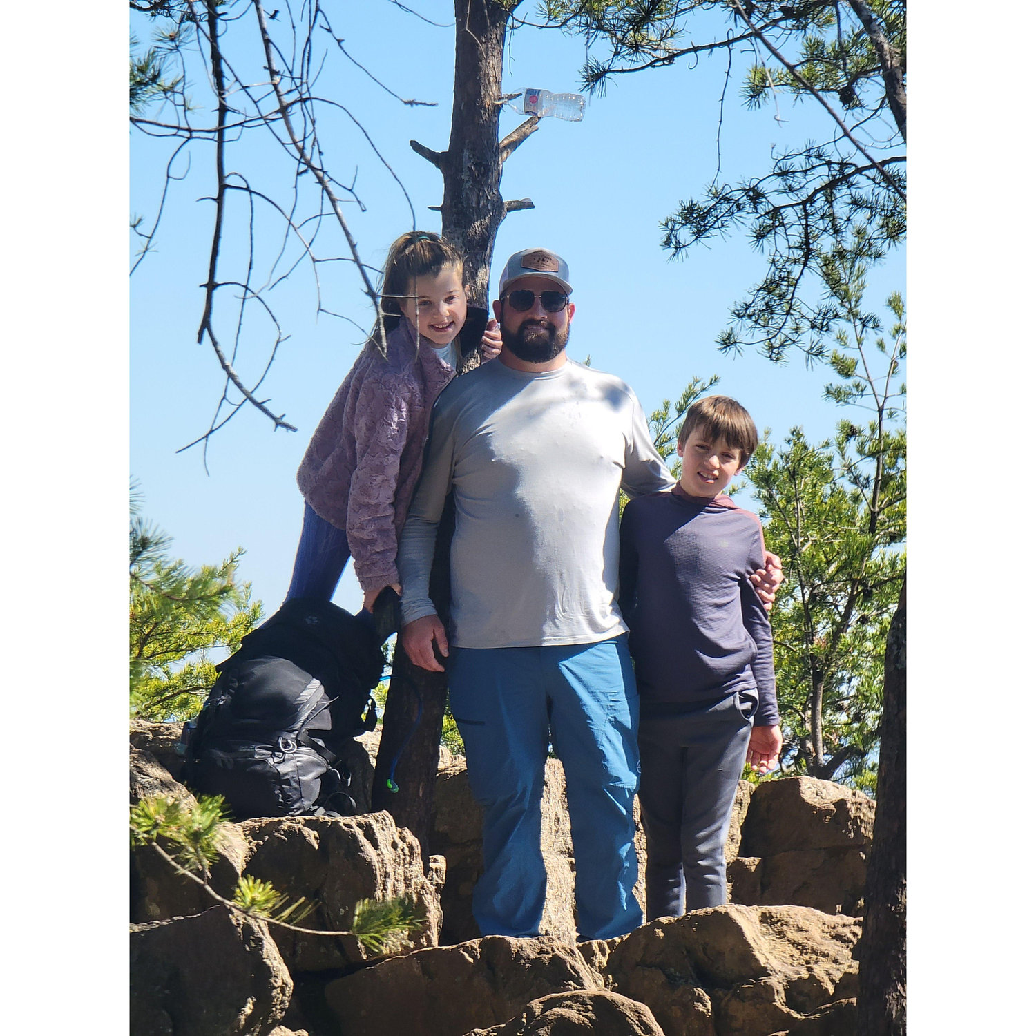 South Carolina hike with the kids