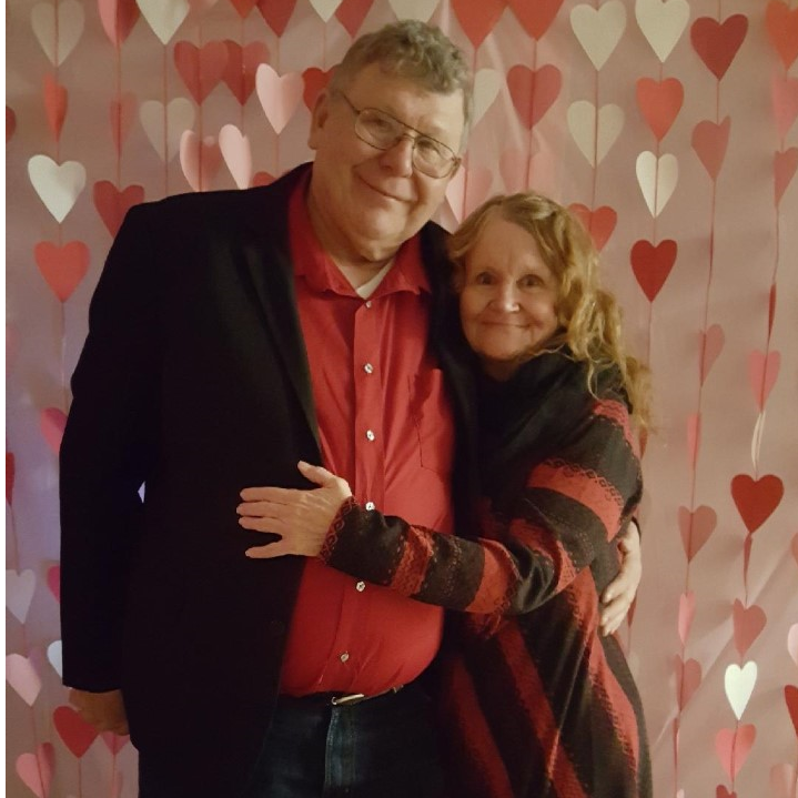Our first date in 46 years! A Valentine Dance fundraiser.