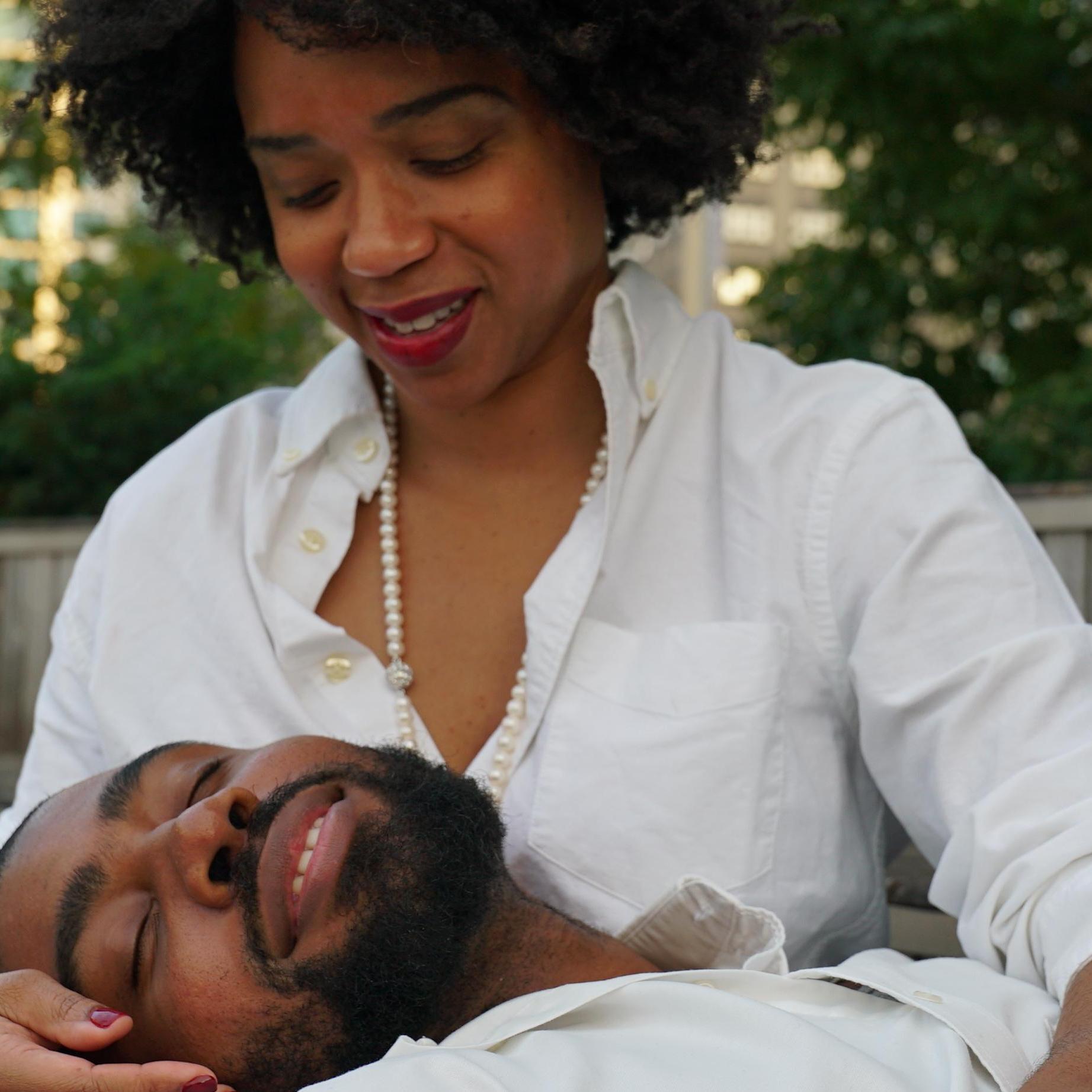 Hudson Park, NYC  (Photos courtesy of James Thomas. We were styled by Kristy Lewis; follow @evolutionkristy.)