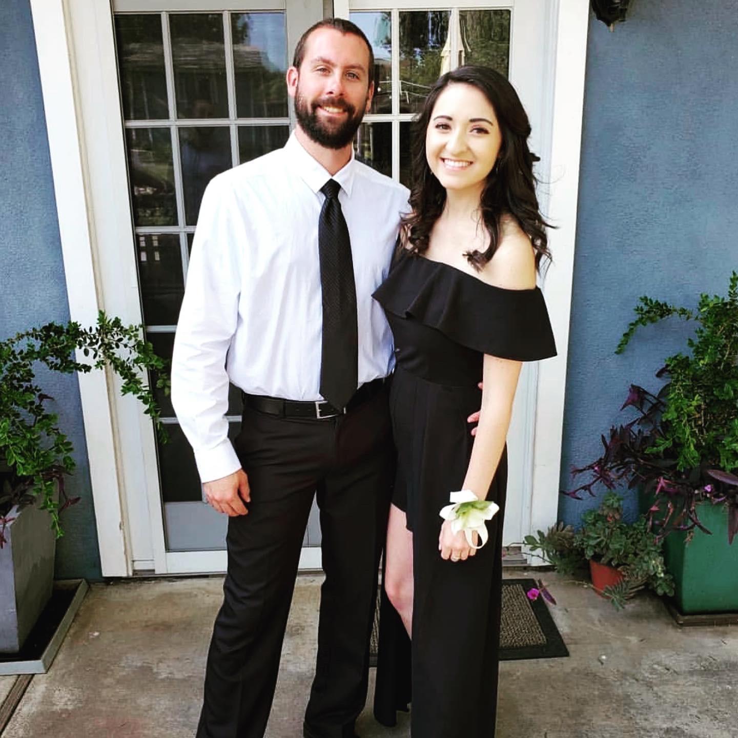 Prom-themed graduation party 2019, even though we didn't get to go to prom together in high school, we found a way to make it happen!