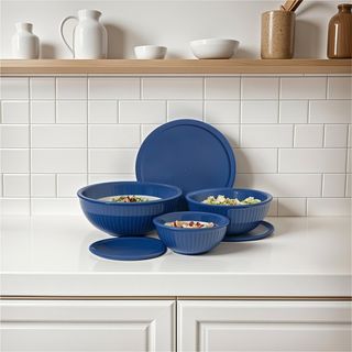 6-Piece Vintage Rainbowl Mixing Set