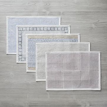 Artisan Block-Printed Placemats (Set of 4)