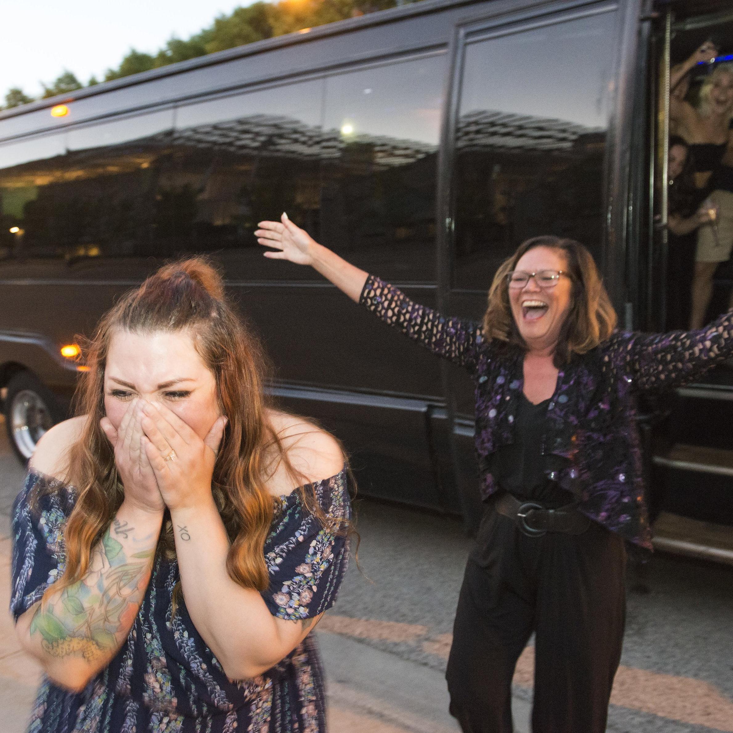 After Cody proposed, he said we were going to dinner. We never went to dinner. Instead, I was surprised by not only my mom, but my siblings, my friends from Chicago and friends from Minneapolis!