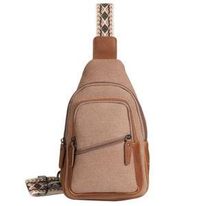 Concealed Carry Indie Canvas Sling by DS Conceal — Tan