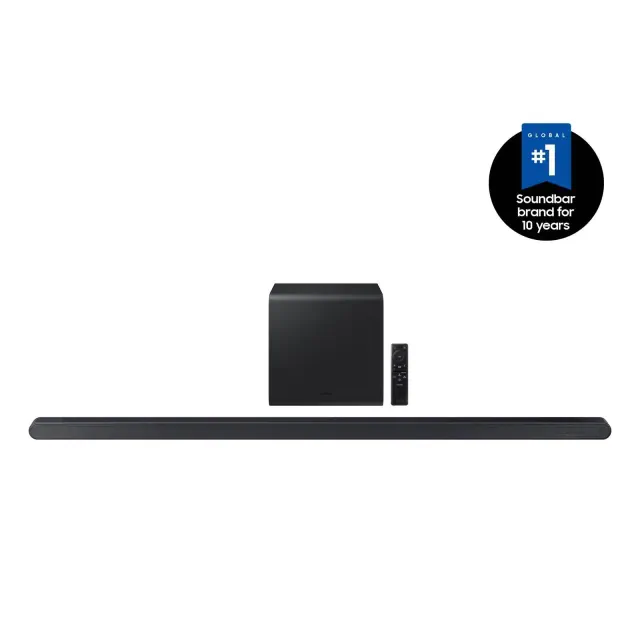 Samsung Ultra-slim 3.1.2ch. Wireless Dolby ATMOS Soundbar with Q-Symphony