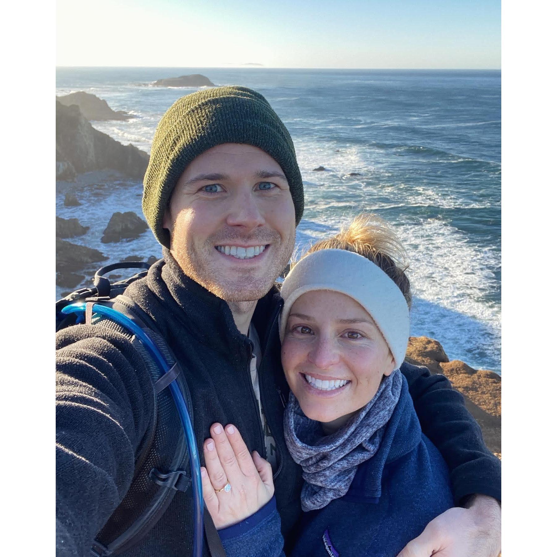 Engaged!
Tomales Point Trail, Point Reyes
Dec 19, 2020