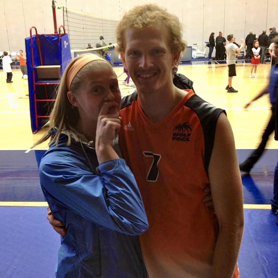 Lots of drives to and from Canada. Volleyball eh?