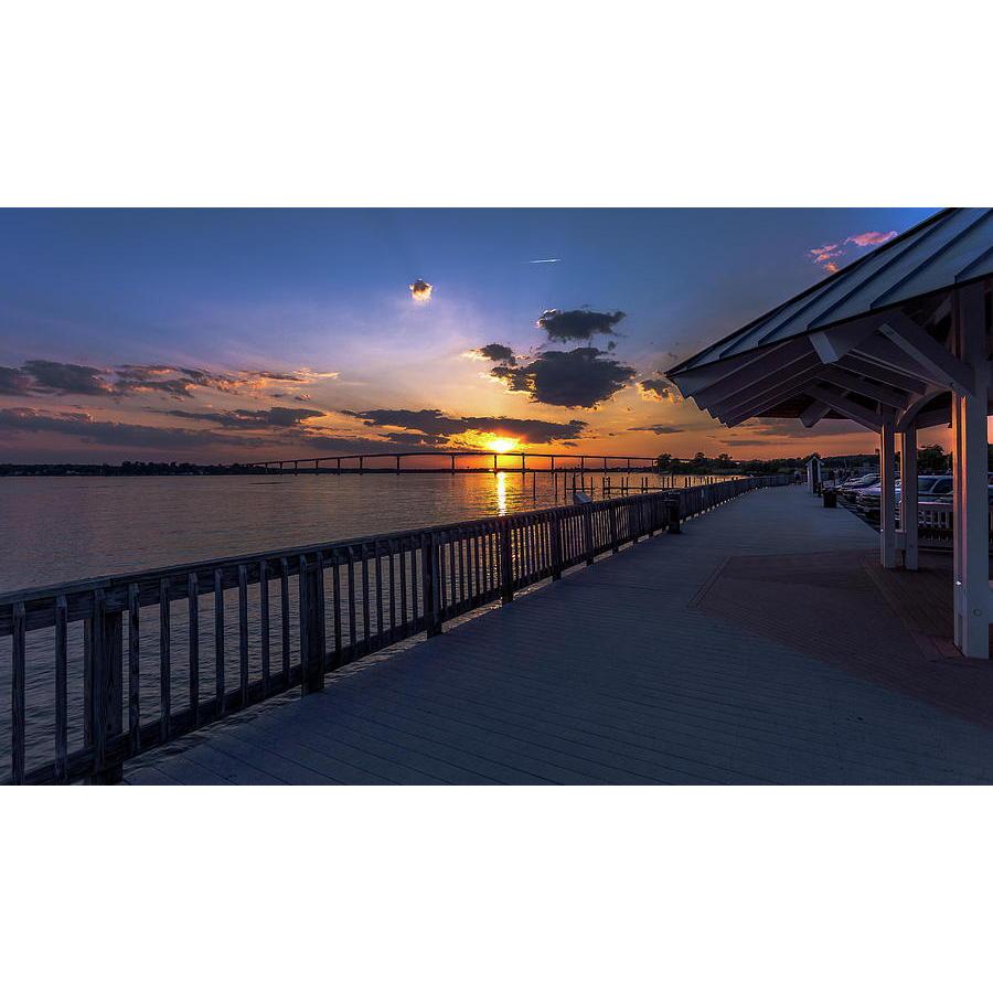 This is where we live - Solomons, MD! We met at the gazebo for our first date - a walk around the island. And that's where Greg proposed on the 2nd anniversary of our first date.