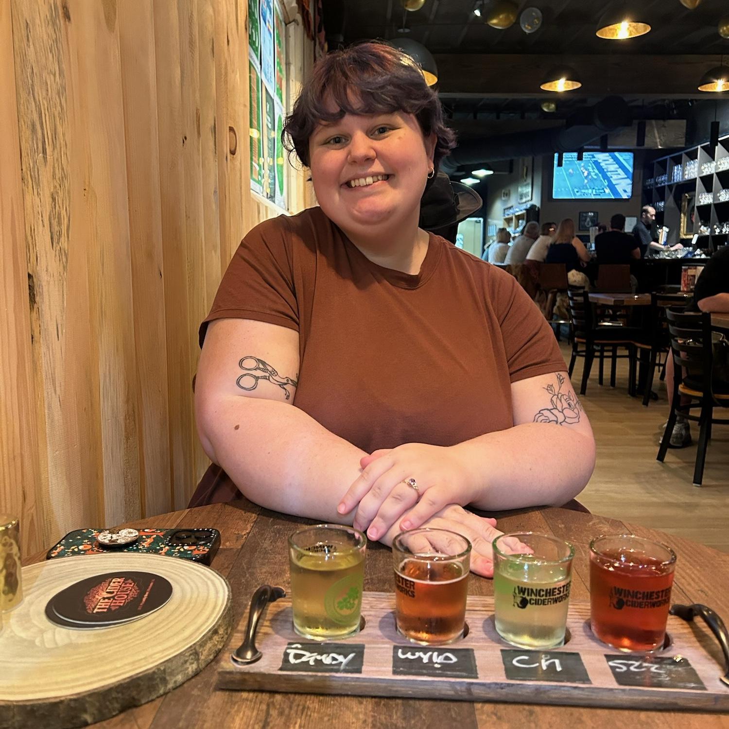Check out the Cider House while you’re in Winchester, their cider and food are delicious!