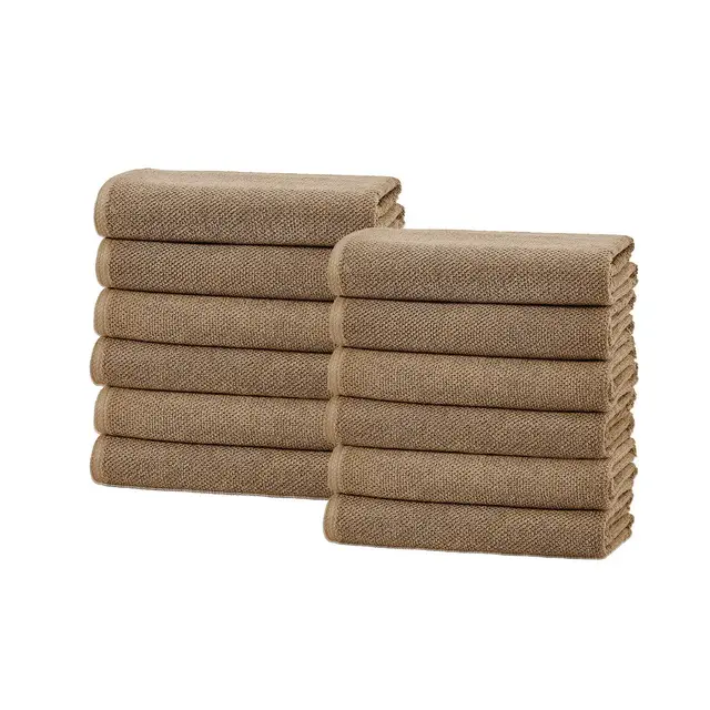 Cotton Quick Dry Textured Bath Towel - Great Bay Home