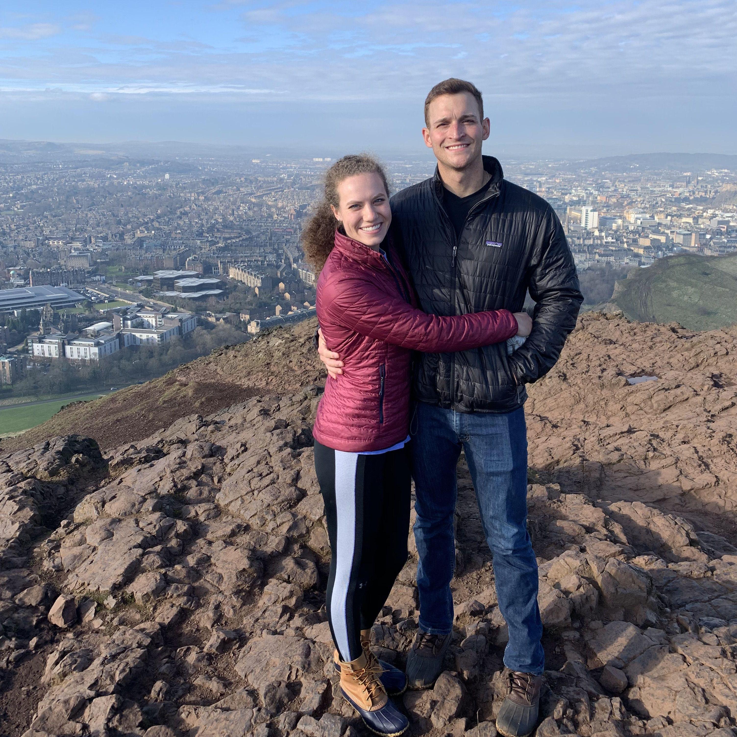 Arthur's Seat, Edinburgh Scotland, 2020