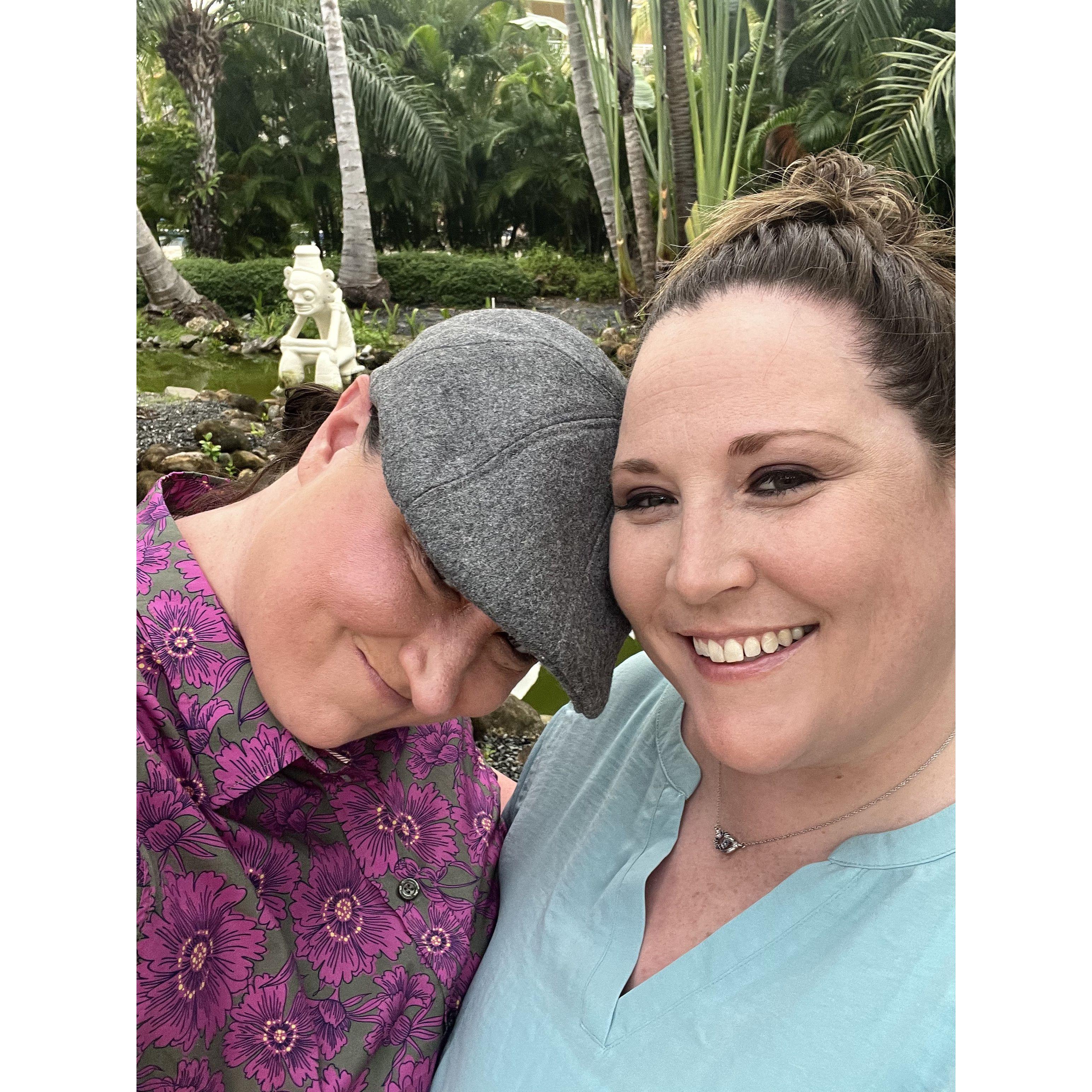 One of Abby's favorite photo of us!