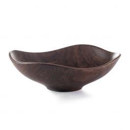 Andrew Pearce Black Walnut Wood Echo Bowl - 13-inch
