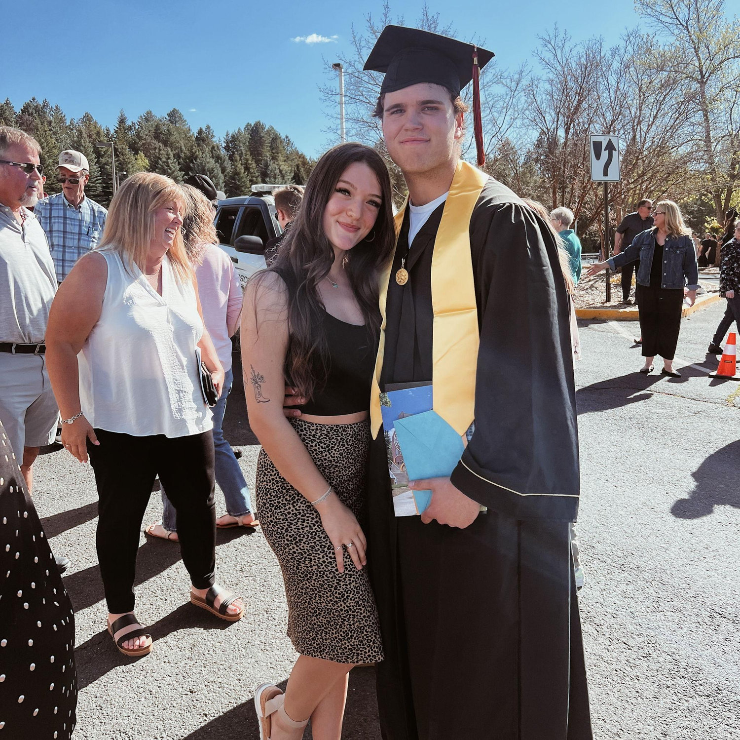 Brandons college graduation in 2024