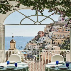 Dinner in Positano