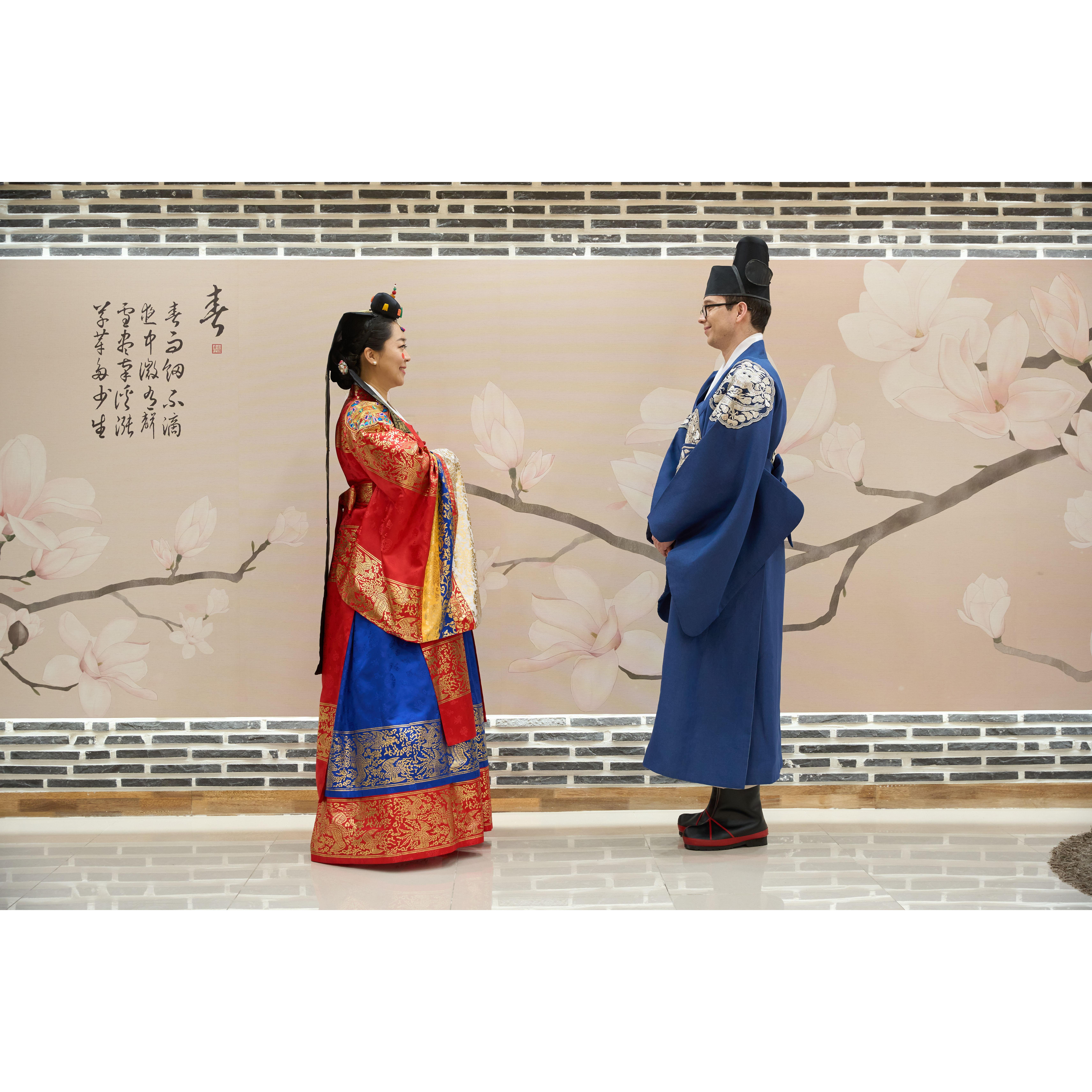 Traditional wedding in Seoul, South Korea