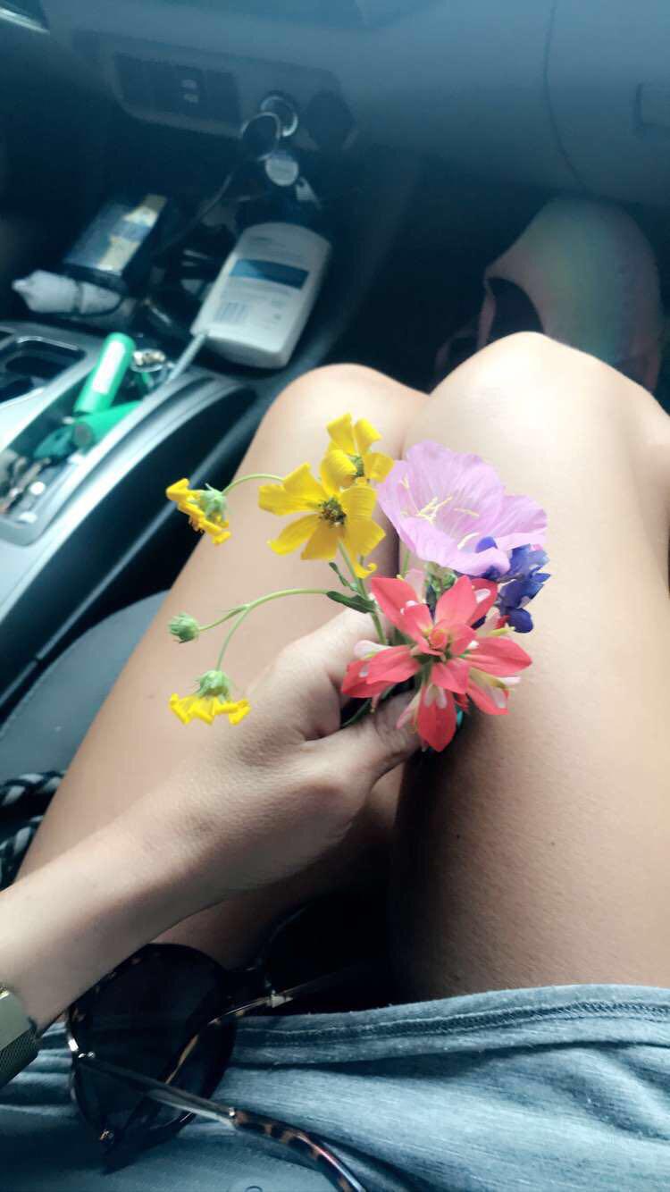 Marry the guy who pulls over to pick you some wildflowers