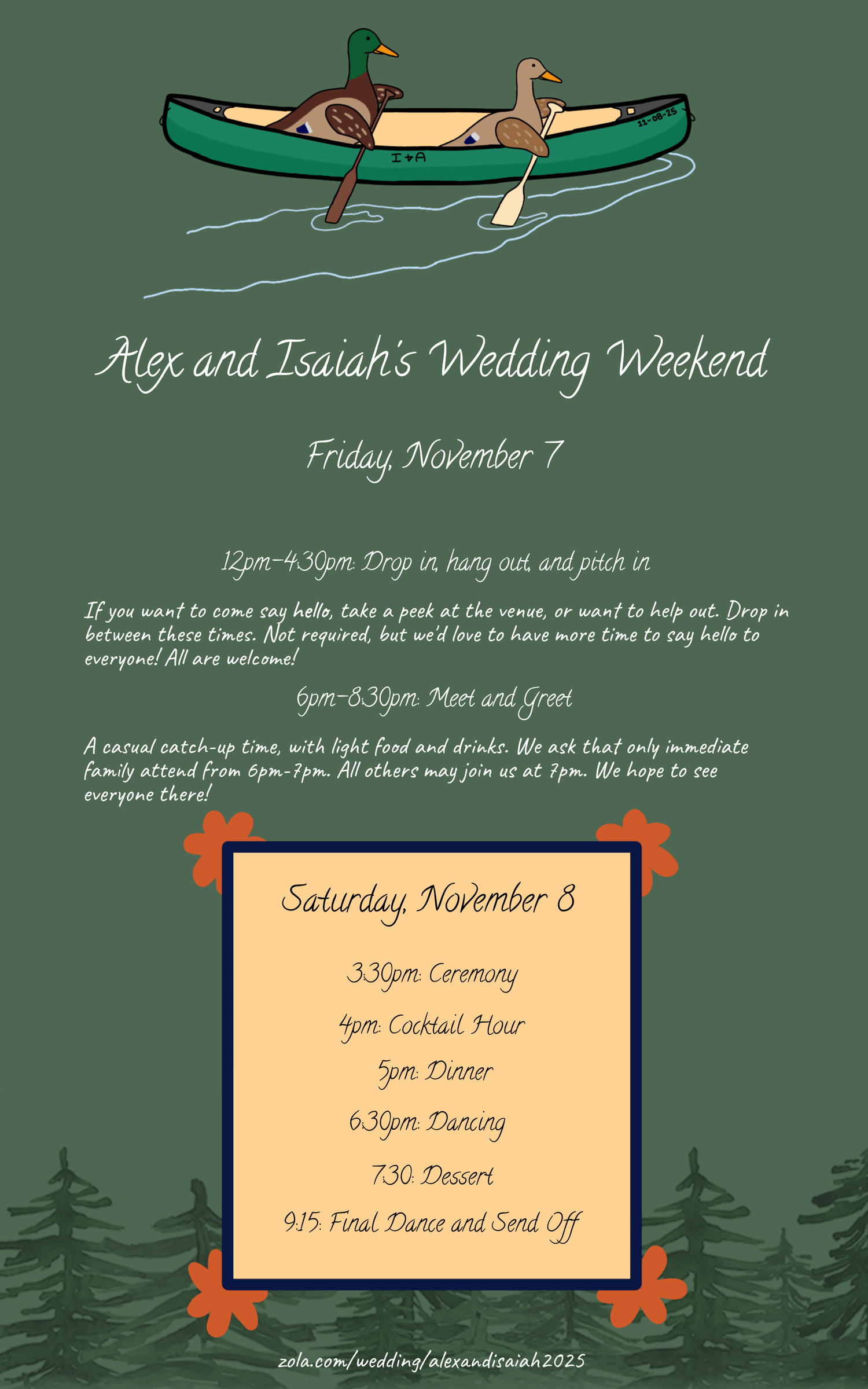 The Wedding Website of Alex Moore and Isaiah Jackson