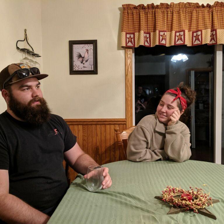 After a card game at Valerie's