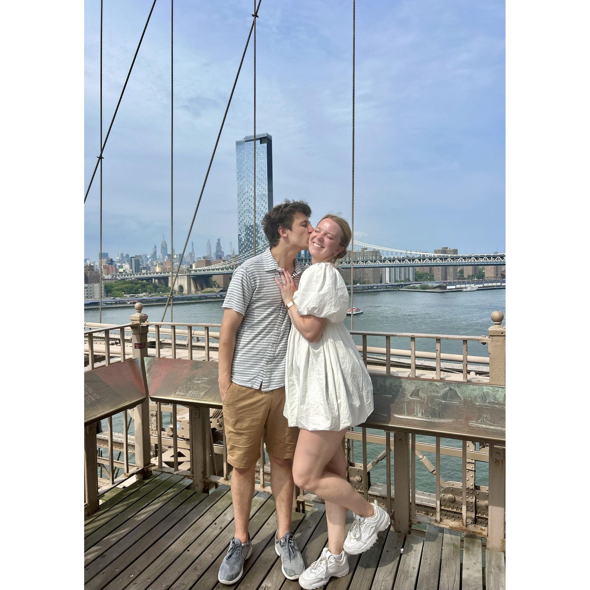 our NYC engagement!