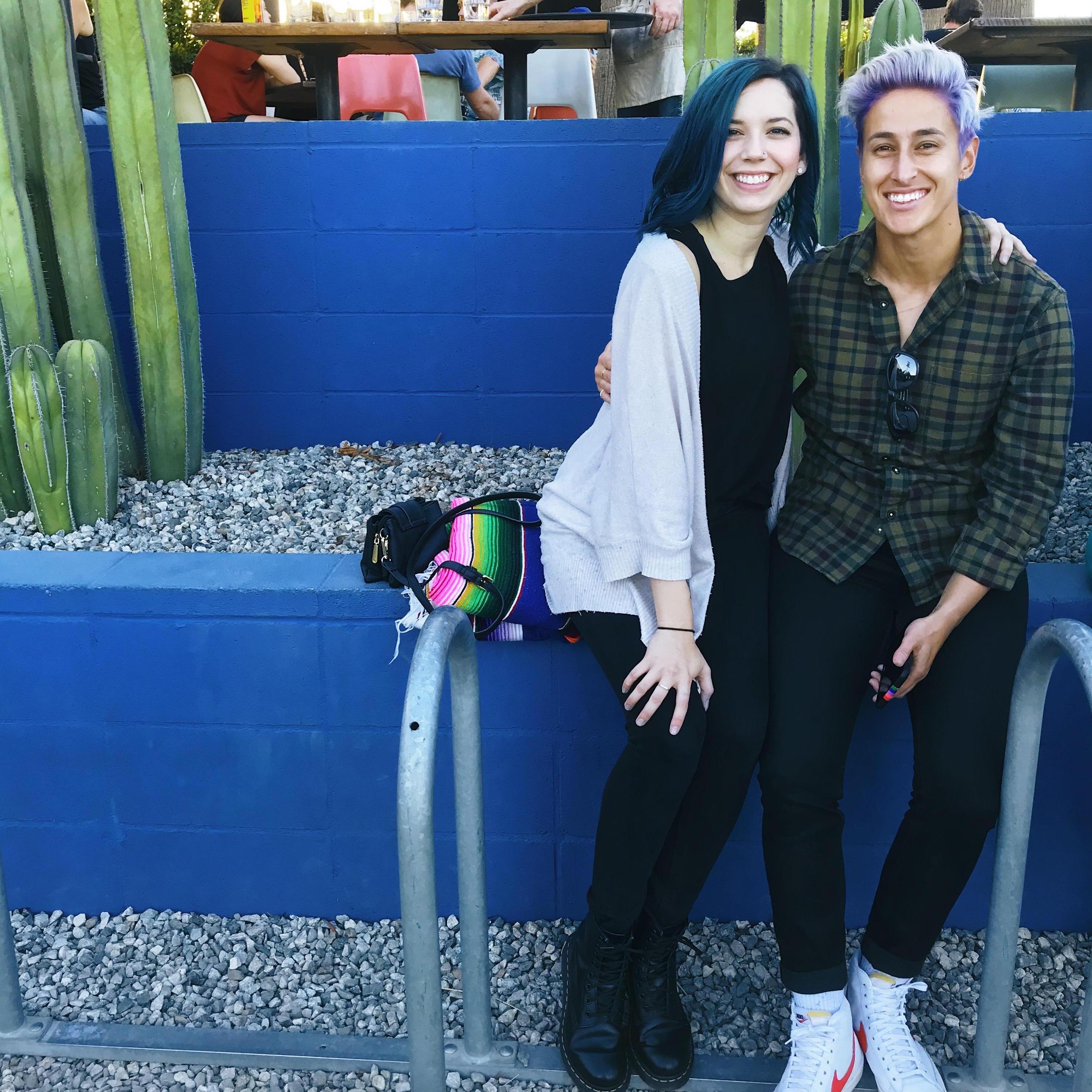Our first trip to LA together when we had no idea we would be moving there one year later.