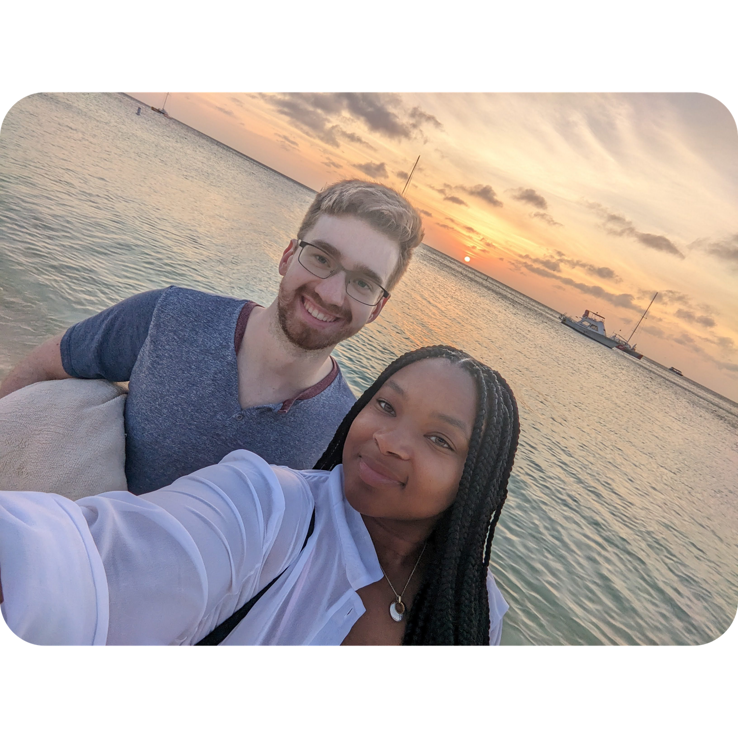 May 2023: Excursion on a boat in Aruba